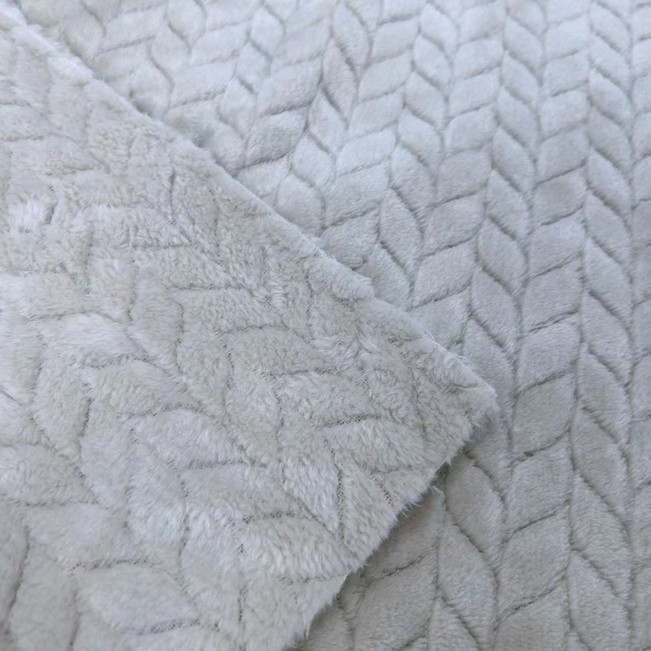 front and back of Jacquard Flannel Fleece front and back of Jacquard Flannel Fleece