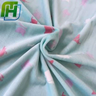 Tlačené Minky Fabric