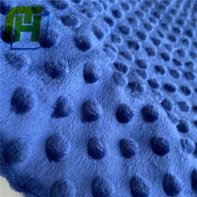 Veľkoobchod Small MOQ Minky Dot Fabric