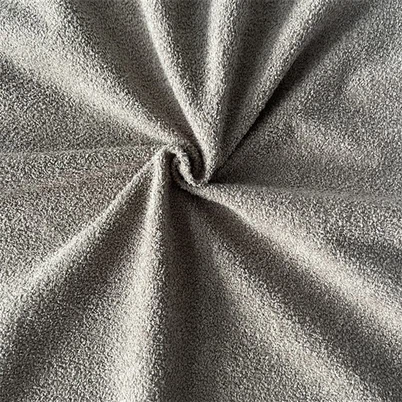 Kruhová sametová látka na pohovku